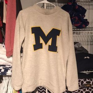 University of Michigan block M Woolly Threads